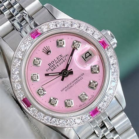 replica rolex with pink face|rolex pink face for sale.